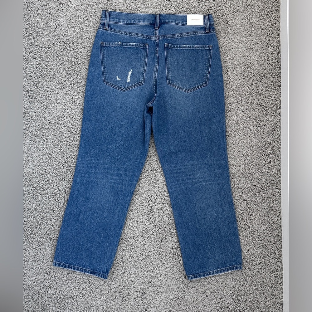Express Straight Ankle High Rise - Picture 2 of 5
